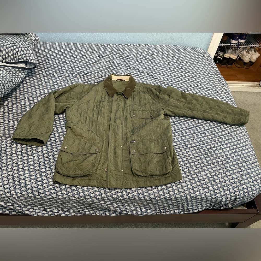 Faconnable Quilted Barn Coat - Small